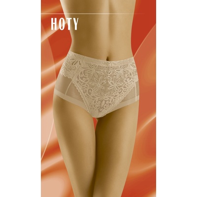 Wol-Bar Бикини Figi-Hoty-Beowe-BeowyV-59181-Beżowy - Черен, размер L