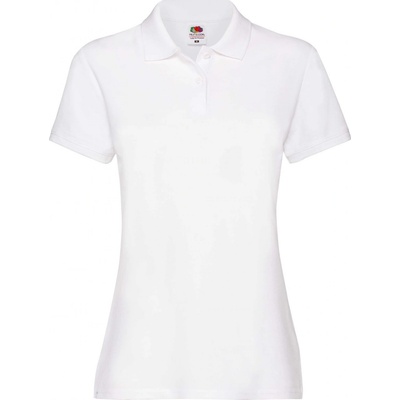Fruit of the Loom Lady-Fit Premium Polo bílá
