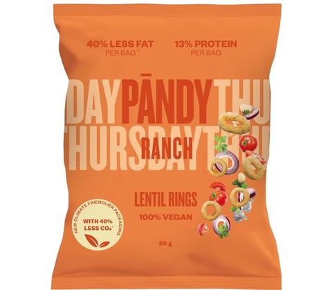 Pandy Lentil Chips ranch 50 g