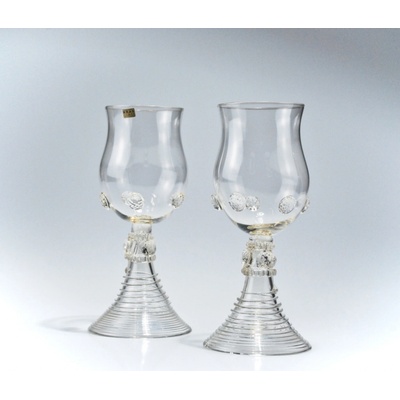 Krasglass Historické číše na víno Tulipán 350 ml