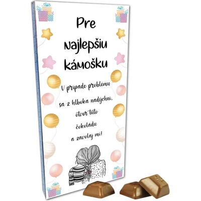 FOTOPOŠTA PRE NAJLEPŠIU KAMOŠKU horká čokoláda 100 g