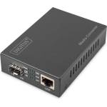 DIGITUS DN-82211 мрежов медиен конвертор 10000 Мбит/с Черен (DN-82211)