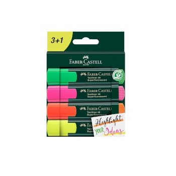 Image 1 of Faber-Castell Текст маркер 1548 3+1 цвята