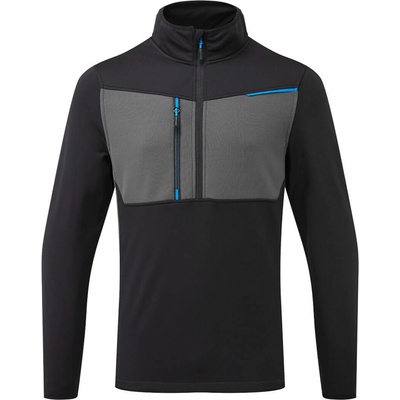 Portwest T755 WX3 Polo-zipsový fleece Olivovo zelená
