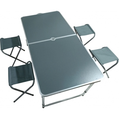 Aga Kempingový skladacie set MR4100 Sivý