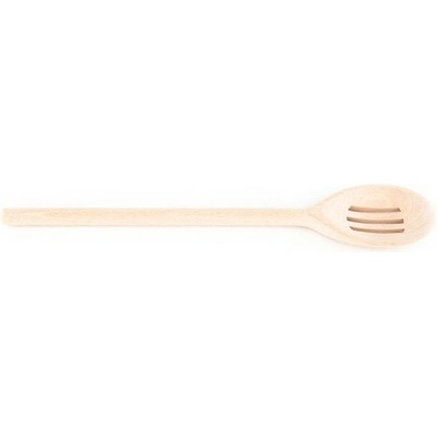 KOLIMAX Dřevěná vařečka - kulatá s otvory, 30 cm