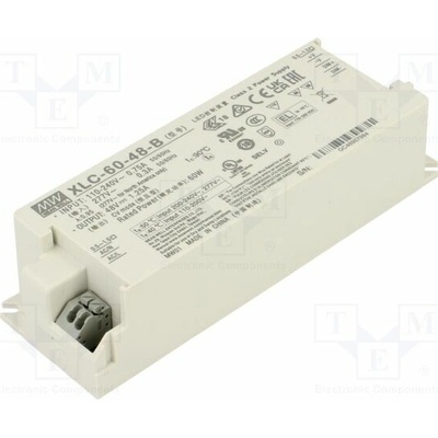 MEAN WELL XLC-60-48-B Napájecí zdroj: spínaný; LED; 60W; 48VDC; 0÷1,25A; 155÷400VDC; 88%