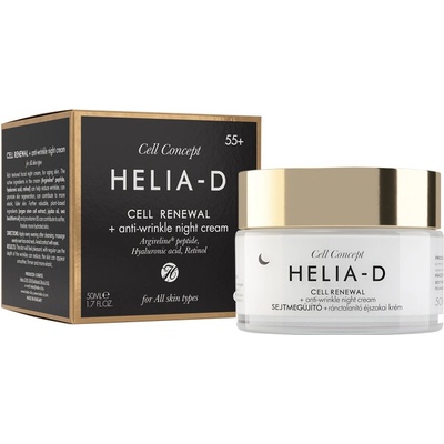 Helia-D Cell Concept 55+ nočný krém 50 ml