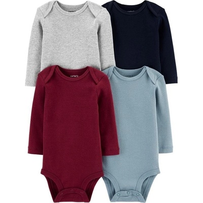 CARTER'S Body dlouhý rukáv Mix chlapec LBB 4ks