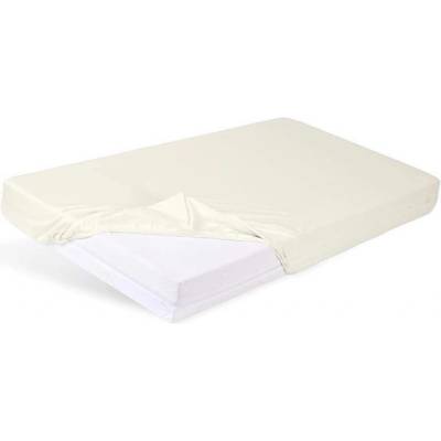 BabyMatex Nepromokavé bambusové prostěradlo Béžové 60x120
