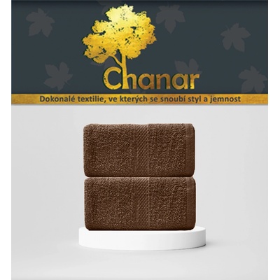 Top textil Ručník Ekonom 50 x 90 cm tmavě hnědý