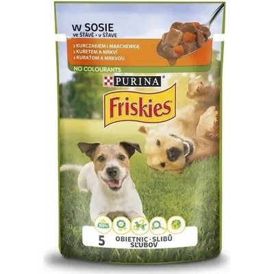 Friskies Adult kuře ve šťávě 85 g