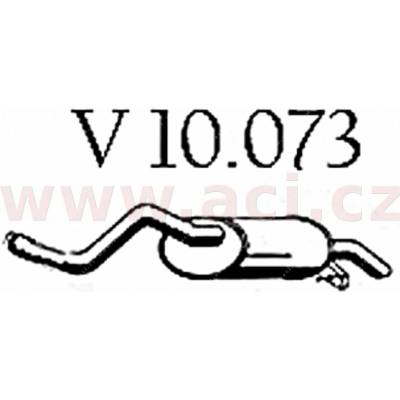 Zadní díl výfuku ASSO/VENEPORTE ACI V 10.073