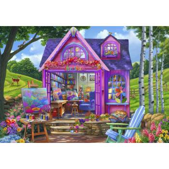 Bluebird Puzzle - Puzzle She Shed Studio - 1 000 piese