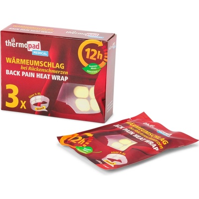 Tchibo - Hřejivé obklady na záda Thermopad, 3 ks
