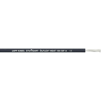 Lapp 1249531/100 vysokoteplotný drôt HEAT 180 SiF 1 x 25 mm² čiern 100 m