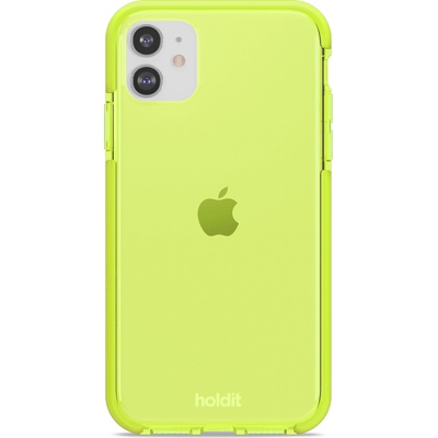 Holdit Гръб Holdit Seethru Case за iPhone 11/XR - Acid Green