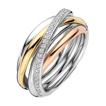 Ti Sento Сребърен пръстен Ti Sento 12318ZT (12318ZT)