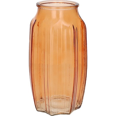 DUIF Sklenená váza SUKO 22cm oranžová