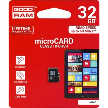 GOODRAM microSD class 10 32GB M1A0-0320R12