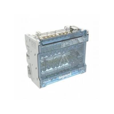 4P Modular Distribution Block 1.5-16mm2 6M 100A 10 Terminals 400406