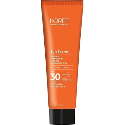 KORFF Sun Secret Telové mlieko SPF 30 100 ml