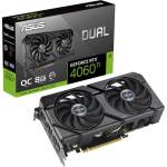 ASUS GeForce RTX 4060 Ti Dual OC EVO 8GB GDDR6 128bit (DUAL-RTX4060TI-O8G-EVO/90YV0J49-M0NA00) Видео карти