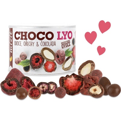 Mixit Křupavé ovoce a Orechy v čokoládě 180 g