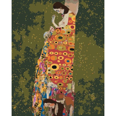 ZUTY Malování podle čísel NADĚJE II G KLIMT 40 x 50 cm