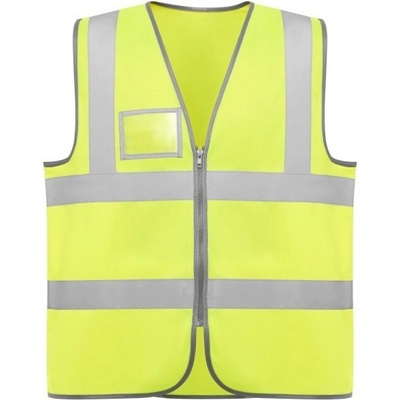 Roly Vesta Polux reflexní na zip E9311-221 Žlutá