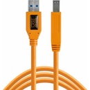 Tether Tools CU5460ORG USB 3.0 A-B, 4,6m, oranžový
