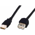 ASSMANN USB 2.0 extension cable - USB Type-A male/USB Type-A female - 3 m