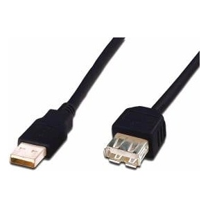 ASSMANN USB 2.0 extension cable - USB Type-A male/USB Type-A female - 3 m