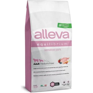 Alleva Equilibrium Adult Medium-Maxi Sensitive pork 12 kg