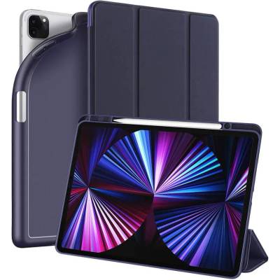 Dux Ducis Osom TPU Gel Tablet Cover - термополиуретанов (TPU) кейс и поставка за iPad Pro 12.9 M1 (2021) (син)