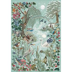 Gibsons - Puzzle The Art File: Frosted River - 1 000 piese