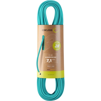 Edelrid Полувъже Edelrid Skimmer Eco Dry 7, 1 Half rope - Icemint - размер 60 m (309-0103-0113)