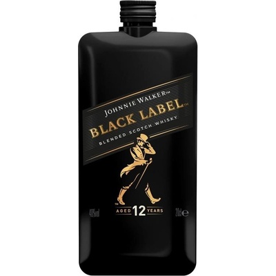 Johnnie Walker Black Label Travel bottle 40% 0,2 l (holá láhev)