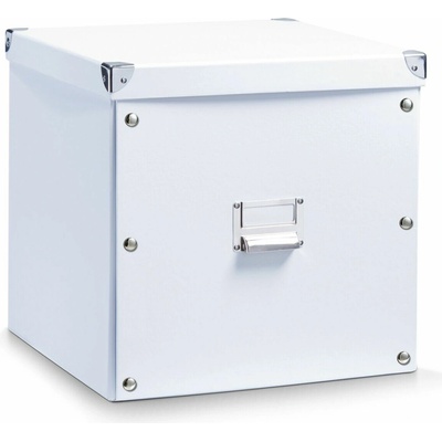 Zeller Present Box s vekom, 33,5 × 33 × 32 cm, biely, 17620