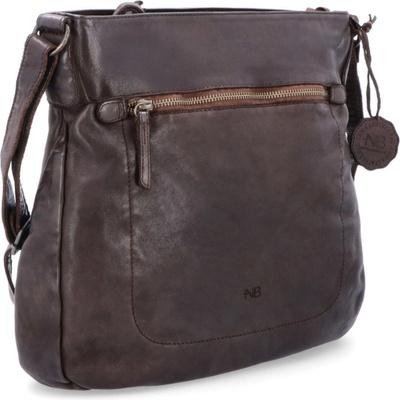 Noelia Bolger kabelka crossbody NB 2004 H hnedá