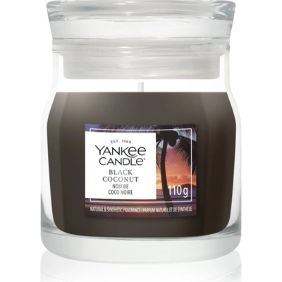 Yankee Candle Black Coconut ароматна свещ Signature 110 гр