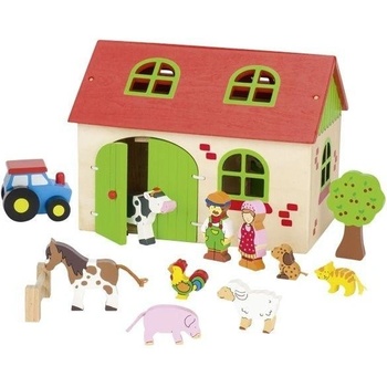 Goki drevená farma 13 ks