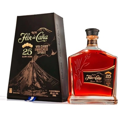 Flor de Caňa 25y 40% 0,7 l (holá láhev)