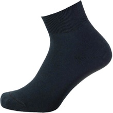 KNITVA Nízké 100% bavlněné EDMONT Černá