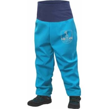 Unuo Batolecí softshellové kalhoty s fleecem Tyrkysová