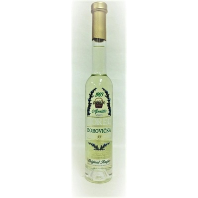 Prelika Borovička s horcom 40% 0,2 l (čistá fľaša)