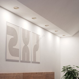 EGLO 902269 - КОМПЛЕКТ 5x LED вградени точкови осветителни тела BARRANCO LED/4, 8W/230V хром (EG902269)