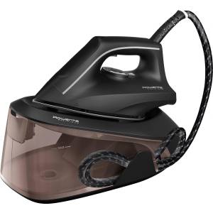Rowenta VR5120 Easy Steam Steam Iron Station, 2400 Watts, 110 g/min variable steam, 210 g/min extra steam boost, fast heating, 1.4 L water tank, anti-calc system, eco mode, cinnamon/black (VR5120) Ютии