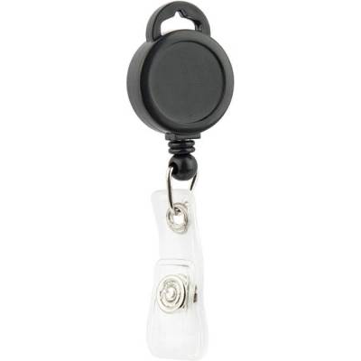 Ролетка за бадж Axent пластмасова Черен (1912016-08-4519-01-A)