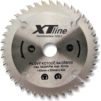 XTline Kotouč pilový profi 140x2,0x20/40 zubů trapézové